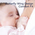 Nipple Shields for Nursing Newborn | Four Nipple Shields with Two Carrying Cases and Measuring Card | (20mm) Contact Nipple Shields for Breastfeed...
