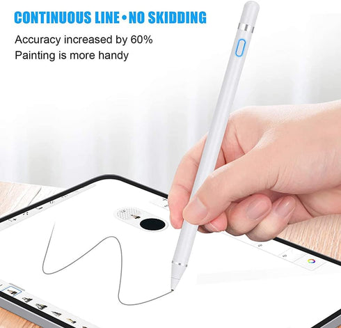 Active Stylus Pens for Touch Screens, Stylus Pencil Compatible for Apple,Capacitive Pencil for Kid Student Drawing, Writing,High Sensitivity,for T...