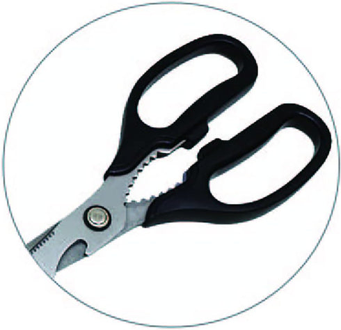 All-Purpose and Quality Kitchen Safe Scissors for Food, Kalbi Meat Cutting Shears, Rib, Meat, Korean Style Grill Food Heavy Duty Durable 3T Stainl...