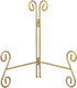 Plate Holder, 8 Inch Plate Stands for Display, Gold Iron Plate Easel for Photos, Picture Frames, Cookbooks, Card and Decorative Plates(1PACK)...