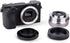 2 Pack JJC E-Mount Body Cap & Rear Lens Cap Kit for Sony A6000 A6100 A6300 A6400 A6500 A6600 A6700 A5100 A7C A7CR A7 IV III II A7R V IV III II A7S...