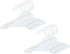 Sophia's 18" Doll 10-Pack 7-1/2" White Plastic Display Hangers...