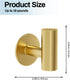 Adhesive Hooks for Bathroom, 4 Packs of Towel Hooks, Wall Mount Towel Holder, Matte Wall Robe Hook, Stainless Steel Heavy Duty Door Hanger Towel H...
