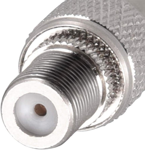 uxcell TNC Male to F Female Brass Connector RF Coaxial Coax Adapter 1pcs...