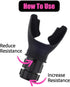 Breathing Trainer, Portable Muscle Trainer with Adjustable Resistance, Compact Lung Exercise Device, Detachable for Easy Cleaning...