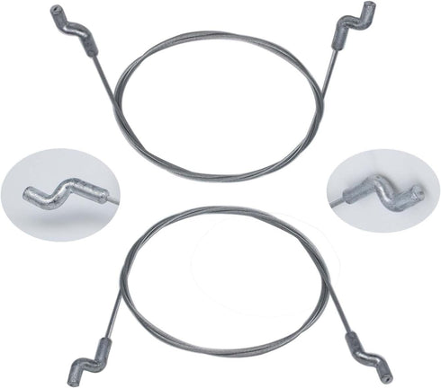 117-9145 Clutch Drive Cable Replacement 38452 1179145 Toro Snowthrower ?Cable Length: 27.5 inch; Total Length: 29 inch?(2pc)...