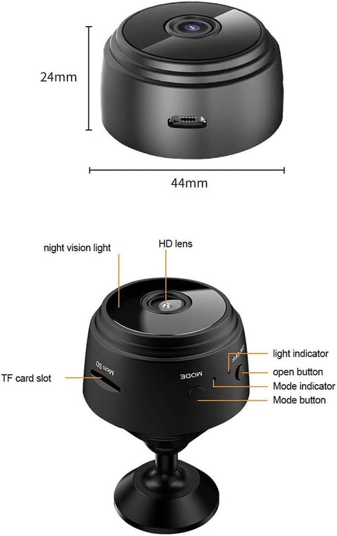A9 Mini Camera WiFi 1080P HD IP Camera Home Security Magnetic Wireless Mini Camcorder Micro Video Surveillance Camera with IR Night Vision...