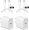 iPhone 15 Charger Fast Charging - 20W USB C Wall Charger Block and 10Ft Type C to C Cable for iPhone 15/15 Pro/15 Pro Max, iPad Pro, Air 5/4, iPad...