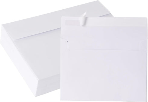 White Envelopes, 50 Pack, 5 x 7 Inch, A7 Envelopes, Card Envelopes, Large White Envelopes, Wedding Envelopes, Invitation Envelopes, Greeting Card ...