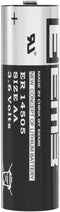 EEMB ER14505 Nonrechargeable 3.6V Lithium Battery Li-SOCL? AA Size 2600mAh High Capacity UL Certified Single-Use 3.6V Lithium Thionyl Chloride Bat...
