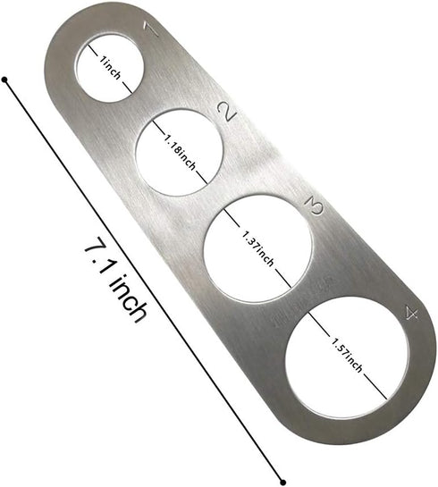 Spaghetti Measuring Spoons Stainless Steel Kitchen Pasta Measuring Cups for Cooking...