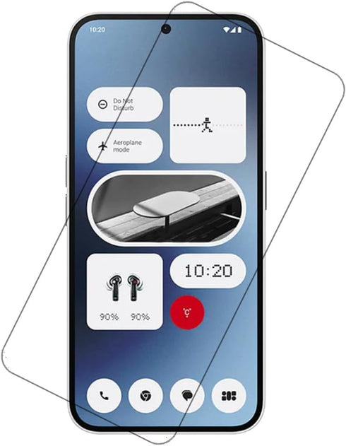 2 Pack for Nothing Phone 2a High Clear Tempered Glass Screen Protector 9H Frontier Protective Protector...