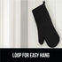 GORILLA GRIP BPA-Free Soft Silicone Oven Mitts, 14.5x8.3, Heat Resistant and Waterproof Cooking Gloves, Thick Cotton Lining, Flexible Gripping for...