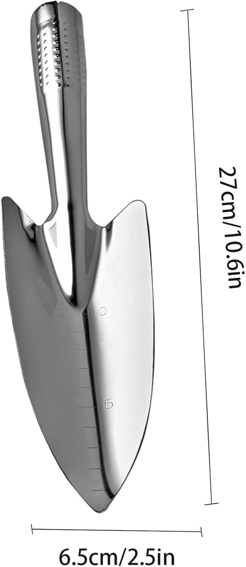 Garden Trowel Hand Shovel, Stainless Steel Gardening Tools for Transplanting Weeding Moving and Smoothing Digging Planting...
