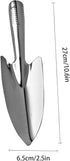 Garden Trowel Hand Shovel, Stainless Steel Gardening Tools for Transplanting Weeding Moving and Smoothing Digging Planting...