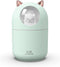 Cat Small Humidifier for Bedroom - 300ml Mini Cool Mist Humidifiers with Night Light, 2 Spray Modes, Ultra-Quiet, Portable Personal Air Humidifier...