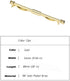 Square Head Collar Clips Necktie Tie Clips Collar Bar Shirt Stay Tie Pins Cravat Clip for Men...