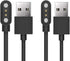 E ECSEM Intended for Cosmo JrTrack/Cosmo JrTrack 2/Cosmo JrTrack 3 Kids Smart Watch Charger Cable, 60CM Replacement Magnetic USB Charger Cable Cha...