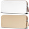 2 PCS Silicone Travel Makeup Bag Makeup Brush Holder Travel Zippered Pouch Silicone Makeup Brush Travel Case Purse Organizer for Makeup Tools and ...