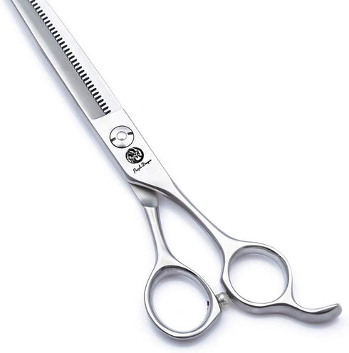 6.5" European Style Silver Pet Grooming Scissors, Dog Thinning Shear, Puppy Grooming Tools for Professional Pet Groomer...