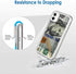 Transparent Soft TPU Flexible Corver Case Compatible with iPhone 14 Pro Cover Money One Hundred Dollar Bill 100 Case...