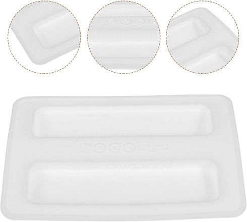 Bread Toaster Silicone Toaster Lid 2 Slice Toaster Cover Bread Maker Cover Toaster Appliance Top Cover Sandwich Upper Lid Toaster Machine Part Acc...