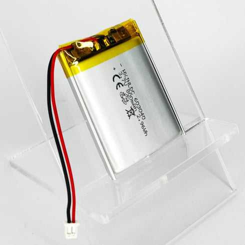 DC 3.7V 800mAh 603040 Rechargeable Lithium Polymer Replacement Battery for DIY 3.7-5V Electronic Product, Mobile Energy Storage Power Supply...