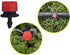 50PCS Adjustable Irrigation Drippers Sprinklers 1/4 Inch Emitters Drip Watering System for Vegetable Gardens, Flower beds, Lawn, Herbs Gardens...