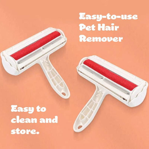 Woof woof Pet Hair Remover - Reusable Cat and Dog Hair Remover for Furniture, Couch, Carpet, Car Seats or Bedding - Portable, Multi-Surface Lint R...