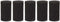 5Pcs Black Aquarium Filter Sponges,Aquarium Pre-Filter Sponges Filter Intake Sponge Strainer Foam Guard Cover for Freshwater and Saltwater Fish Ta...