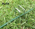 MySit 12" Garden Stakes Pins Landscape Staples 11Ga Tent Stakes 12 Pack, Heavy Duty Galvanized Steel Metal Yard Stakes Ground Lawn Staples Fence A...