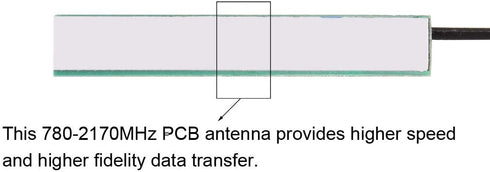 uxcell PCB GSM Built-in Antenna 3G 3dBi 780-2170MHz Female Connector with 95mm RF1.13 Cable 5Pcs...