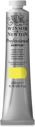 Winsor & Newton Professional Acrylic Paint, 200ml (6.75-oz) Tube, Lemon Yellow...