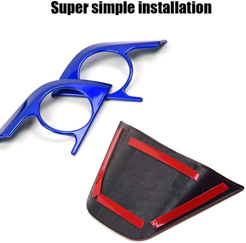 XITER 3PCS ABS Carbon Fiber molding Cover Trims Interior Decaration Sticker Accessories for Toyota Camry 2018 2019 2020 2021 2022 2023 2024 Avalon...