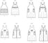 McCall's Misses' Aprons Sewing Pattern Kit, Design Code M8308, Sizes S-M-L-XL, Multicolor...
