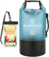 Waterproof Dry Bag,5L/10L/20L Roll Top Lightweight Dry Storage Bag Backpack with Waterproof Phone Case for Travel,Swimming,Boating,Kayaking,Fishin...