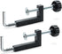 POWERTEC 71004V Universal Fence Clamp, 2 PK, For Table Saws, Router Tables, Clamping Squares, Drill Press Tables, Mitre Saws, With 3/8" Rod...