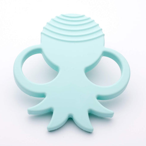 Baby Teething Toys by Sisilia | BPA Free Silicone Teething Toys for Babies | CPSIA Compliant Teething Toys | Octopus (Babyblue)...