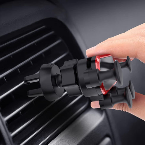 Phone Holder Mount for Car, Adjustable Durable Gravity Phone Holder for Air Vent with Clip, Compatible with 4-7" Mobile Phones, Devices, Fit for M...