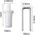 100pcs Plantation Shutter Repair Tool Spring Loaded Shutter Pins and Tilt Rod Louvers Staples for Windows...