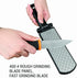 GANZO Firebird ProSharp Multifunctional Diamond Tungsten Steel Ceramic Sharpener - Double Sided Stone - Outdoor Field Knife Sharpener - Pointed To...