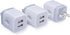 USB Wall Charger, Charging Adapter 3Pack 2.1A Dual Port USB Wall Charging Plug Block Head Box Travel Charger Cube Compatible iPhone 16 15 14 13 12...