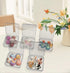 KAUIQU Bead Organizer Box, 12 Pack Clear Plastic Small Storage Container with Lid, Diamond Art Storage Containers Use for DIY Crafts, Pills, Jewel...