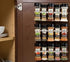 Spice Clips 30 Spice Gripper Clip Strips Organizer Holds 30 Spice Jars - Pantry and Inside Cabinet Organization 3M Adhesive Spice Rack...