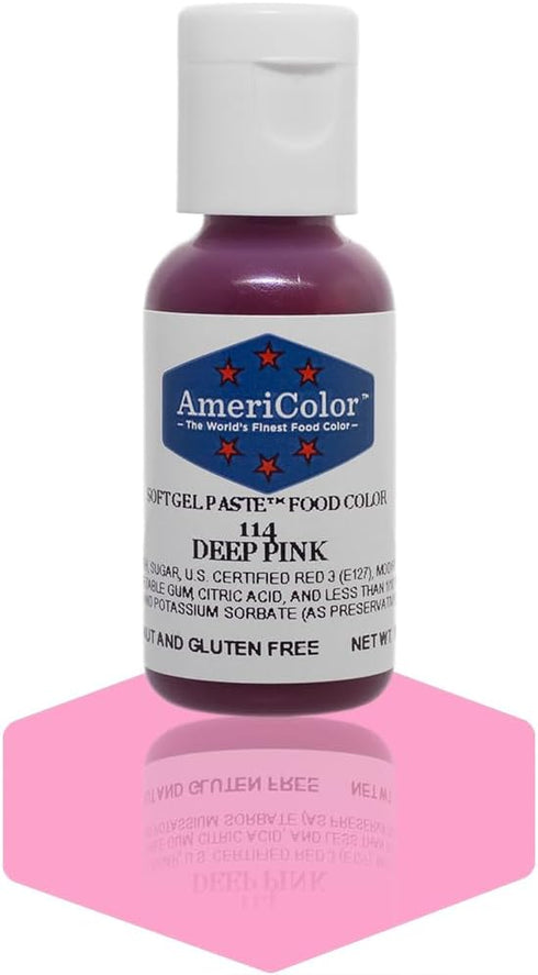 Americolor Soft Gel Paste Food Color, 0.75-Ounce, Deep Pink...