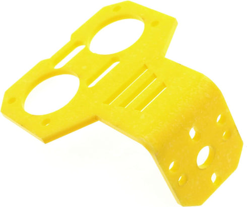 E-outstanding 2PCS Cartoon Ultrasonic Sensor Mounting Bracket Holder Ultrasonic Sensor Mounting Bracket Holder for Smart Car, Yellow...