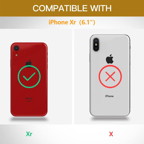 BOYYUNGYU Square Phone Case for iPhone Xr with Sunflower You are My Sunshine Pattern Soft TPU Metal Plating Four-Corner Anti-Drop and Shock-Proof ...