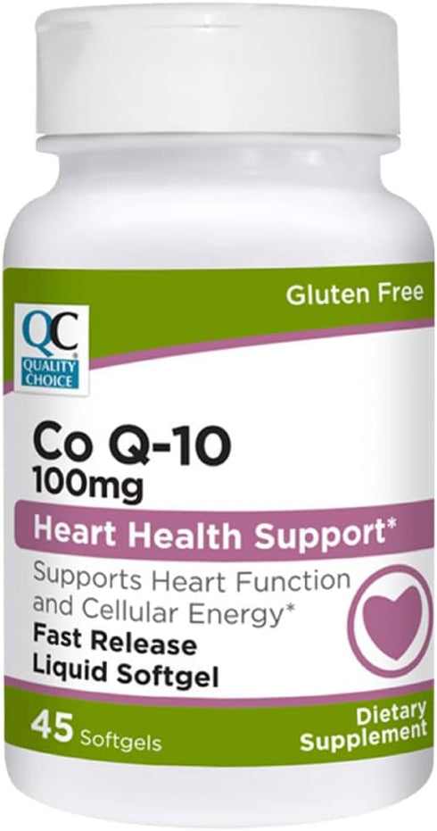 Quality Choice Co Q-10 100 mg Softgels...