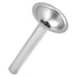 Oumefar Sausage Stuffer Tubes Stainless Steel Stuffer Filling Tube Sausage Wide Mouth Manual Filling Funnels Nozzles Spare Parts Meat Grinder Acce...
