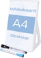 Small Whiteboard with Stand 11.8 x 8.3 Inches, Small Dry Erase White Board Standable, Mini Dry Erase Whiteboard Easel for Desk with Markers...